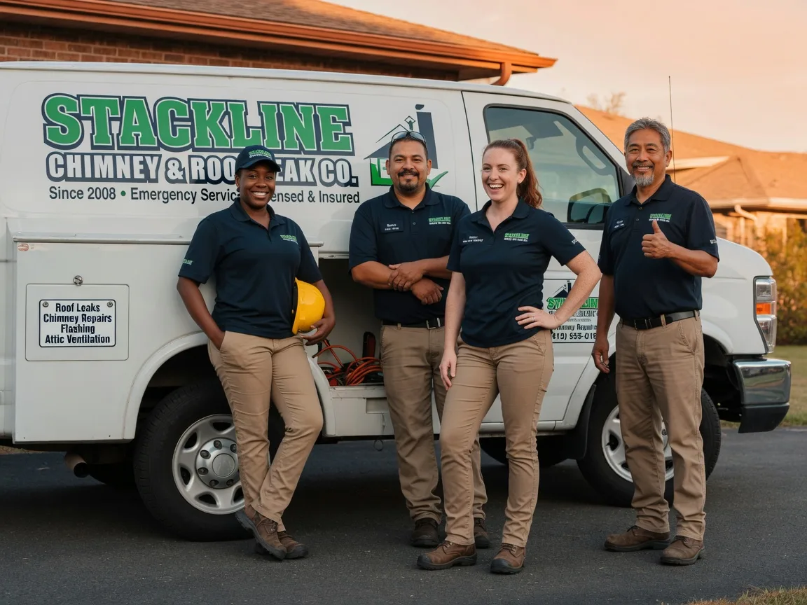 Chimney flashing repair company in Richland, MS